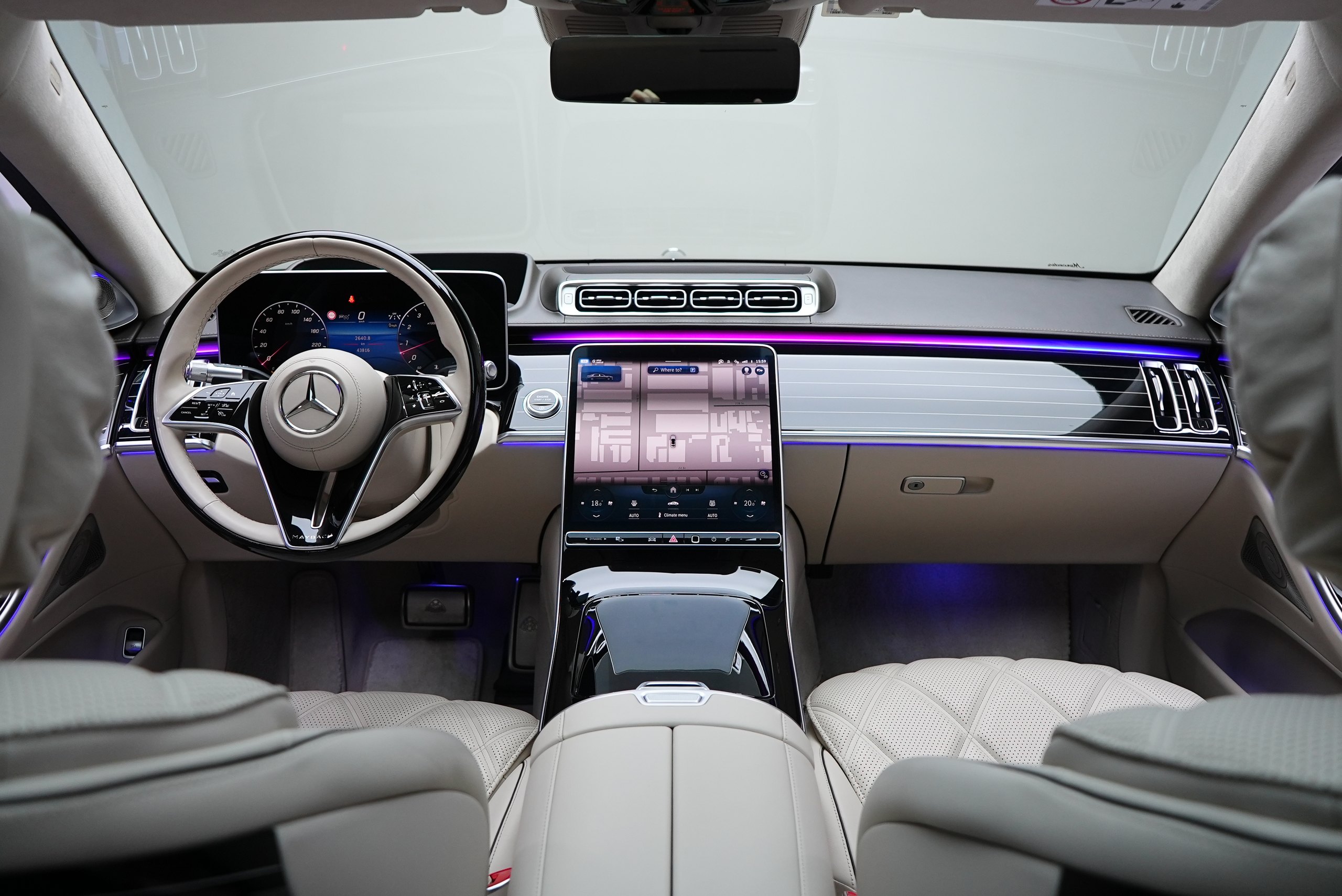 Аренда Mercedes Maybach S680 в Дубае — фото 6