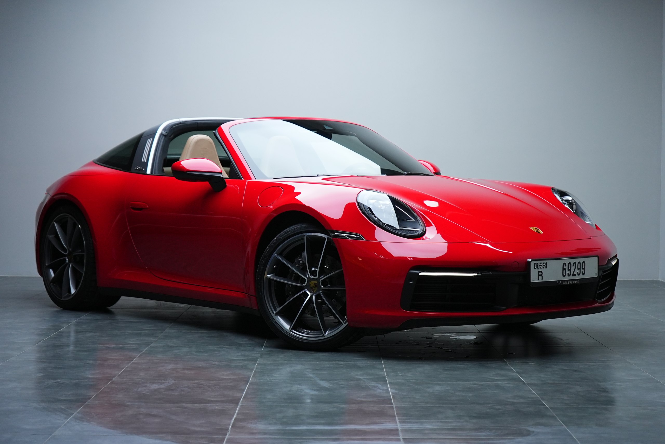 Аренда Porsche 911 Targa в Дубае — фото 1